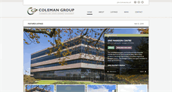 Desktop Screenshot of colemangroup.net